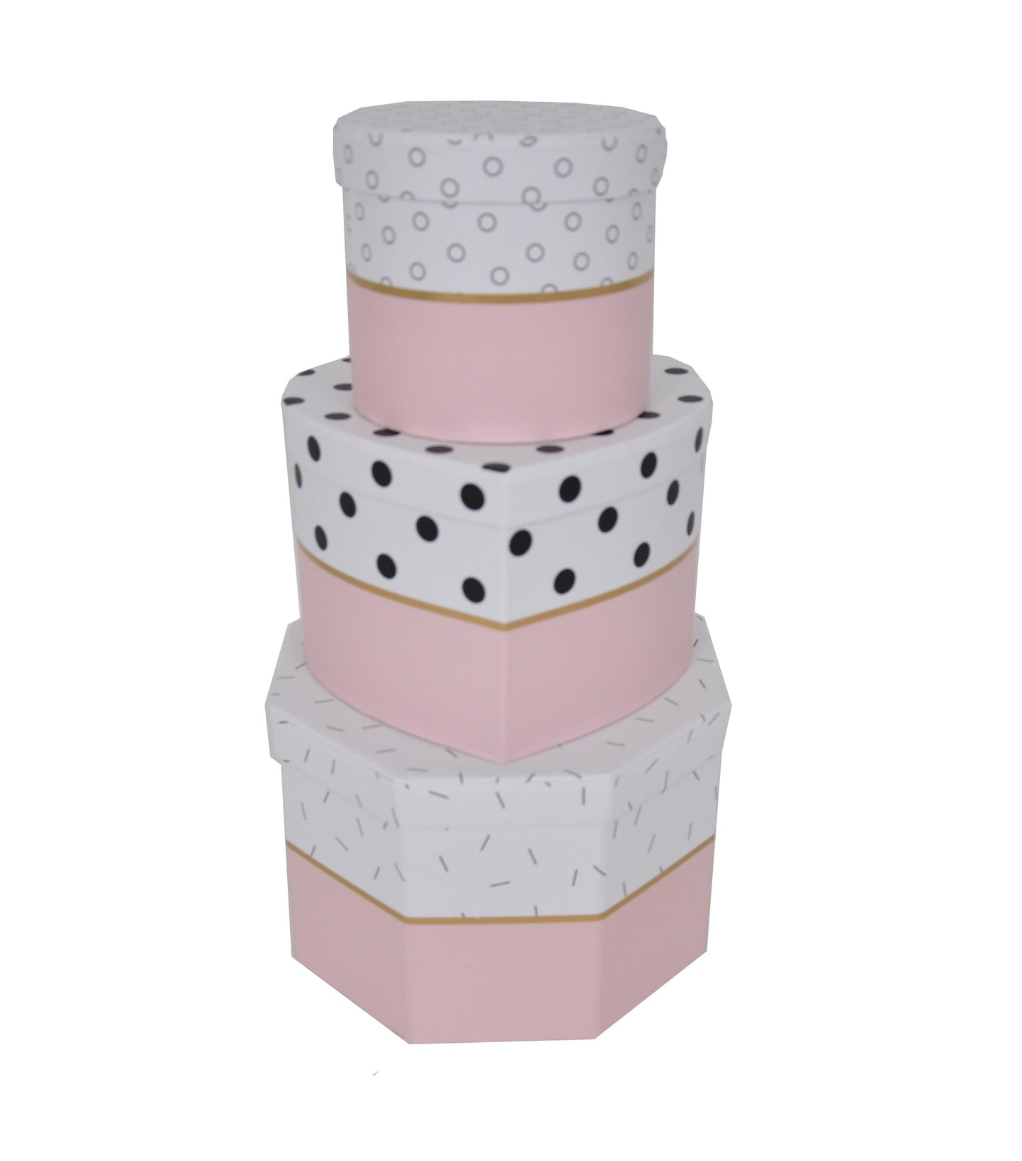 Set 3 Cutii cu Imprimeu si Forme Diferite pentru Flori H12-H15