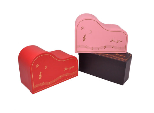 Set 3 cutii in forma de pian