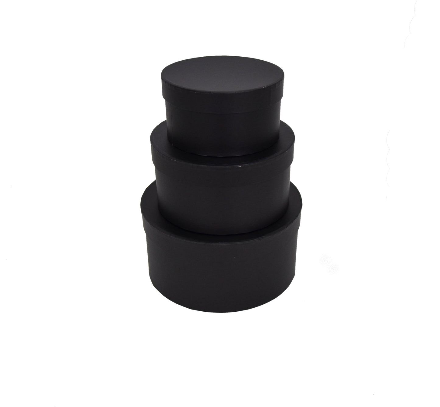 Set 3 Cutii Rotunde Uni H 10 pentru Flori H7.5-H10