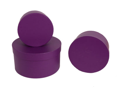 Set 3 Cutii Rotunde Uni pentru Flori H7-H11