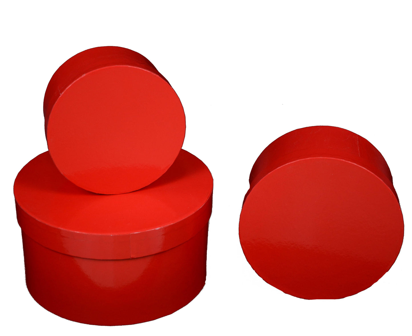 Set 3 Cutii Rotunde Uni pentru Flori H7-H11