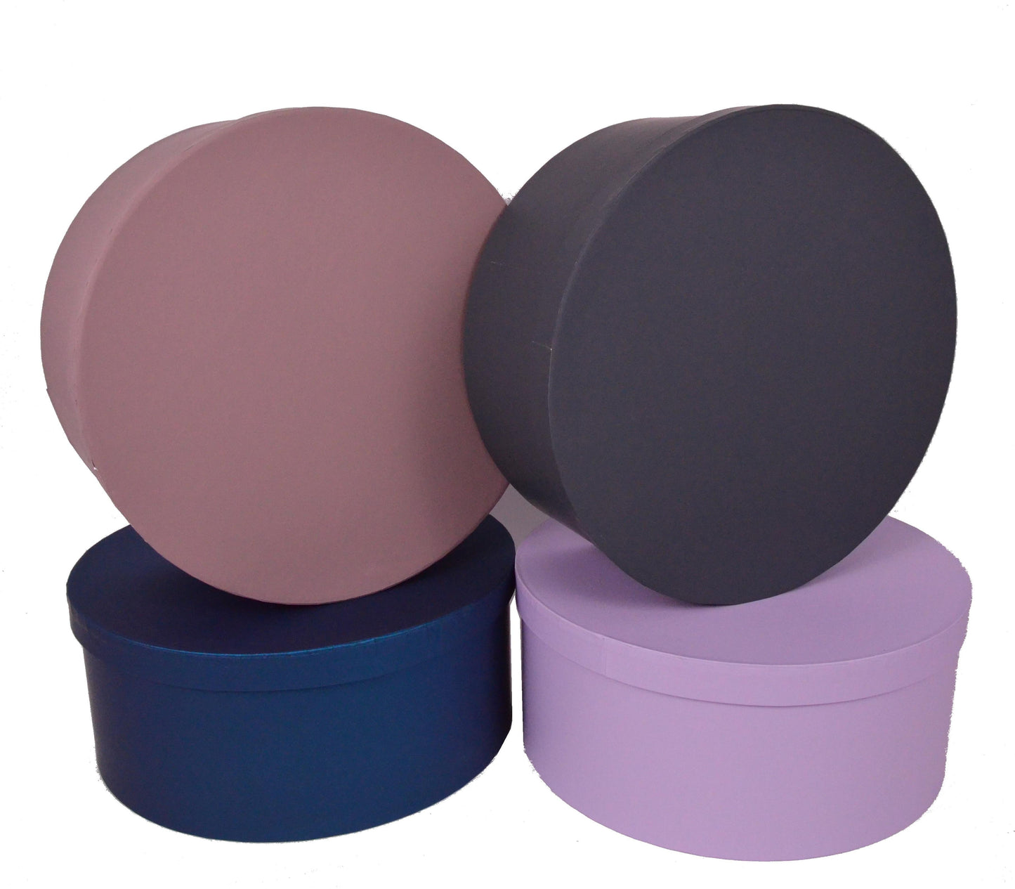 Set 3 Cutii Rotunde Uni pentru Flori H11-H15