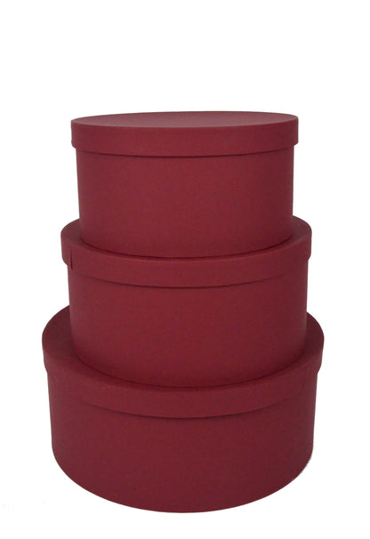 Set 3 Cutii Rotunde Uni pentru Flori H11-H15