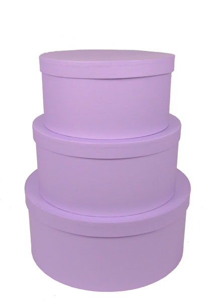 Set 3 Cutii Rotunde Uni pentru Flori H11-H15