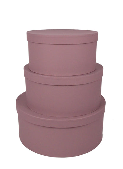 Set 3 Cutii Rotunde Uni pentru Flori H11-H15