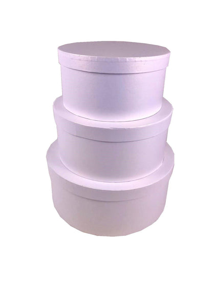 Set 3 Cutii Rotunde Uni pentru Flori H11-H15