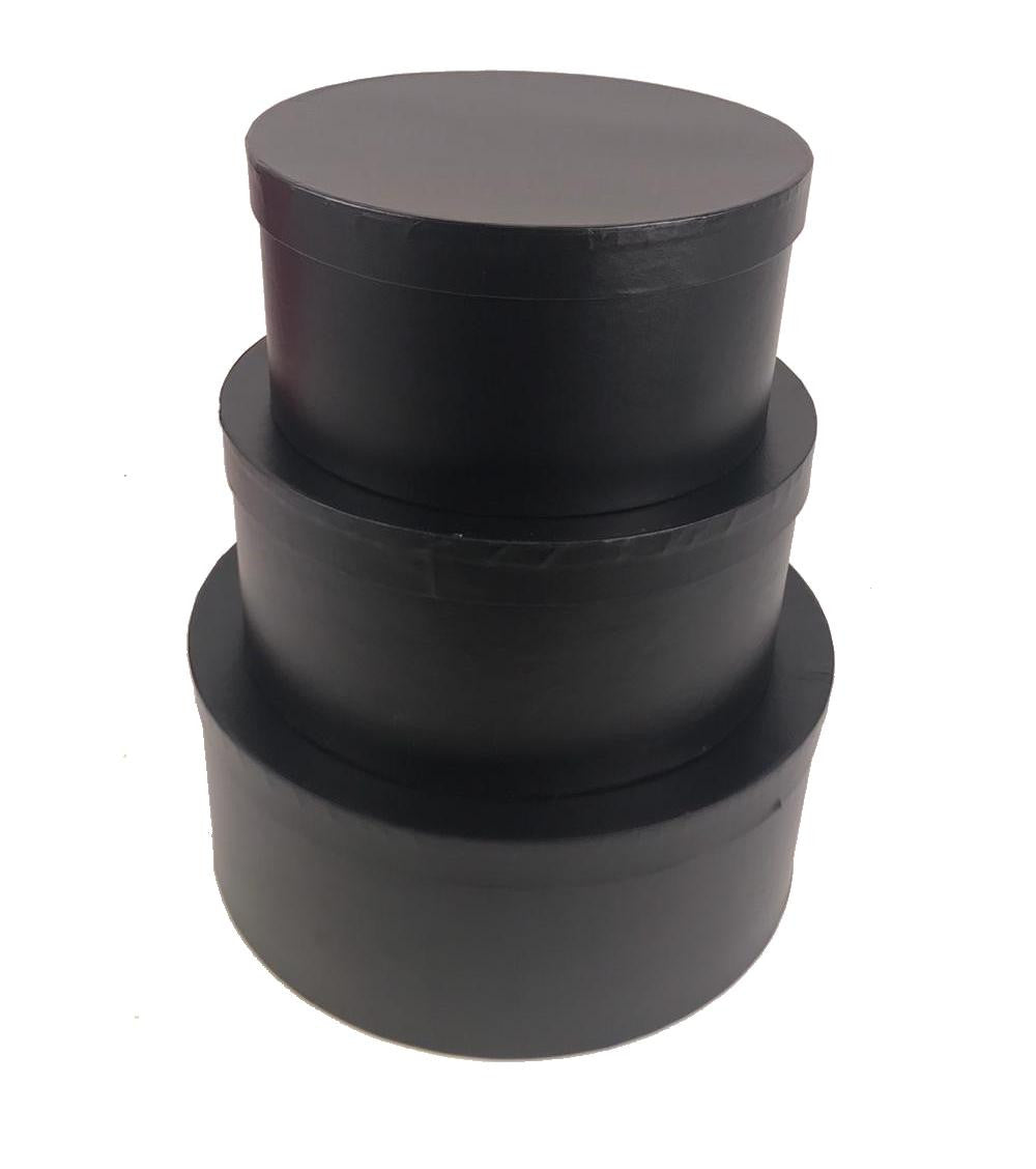 Set 3 Cutii Rotunde Uni pentru Flori H11-H15