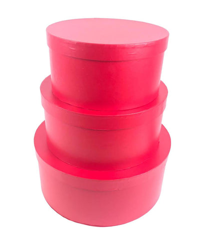 Set 3 Cutii Rotunde Uni pentru Flori H11-H15