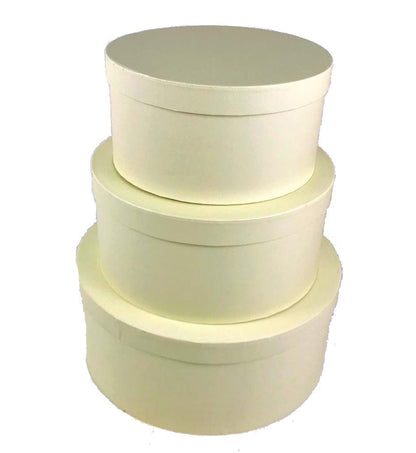 Set 3 Cutii Rotunde Uni pentru Flori H11-H15