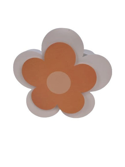 Set 3 ghivece din carton in forma de floare