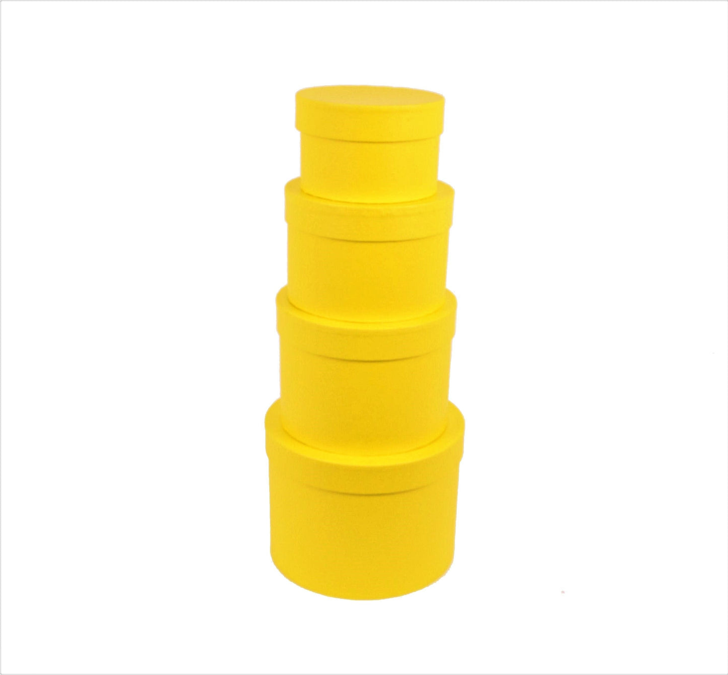 Set 4 Cutii Rotunde Uni pentru Flori H8-H14