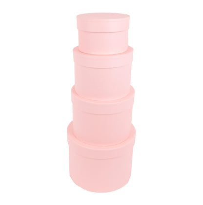 Set 4 Cutii Rotunde Uni pentru Flori H8-H14