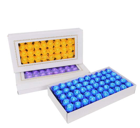 Set 50 trandafiri de sapun degrade