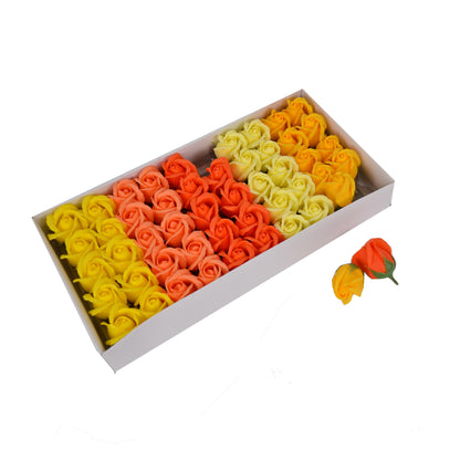 Set 50 trandafiri de sapun culori diferite