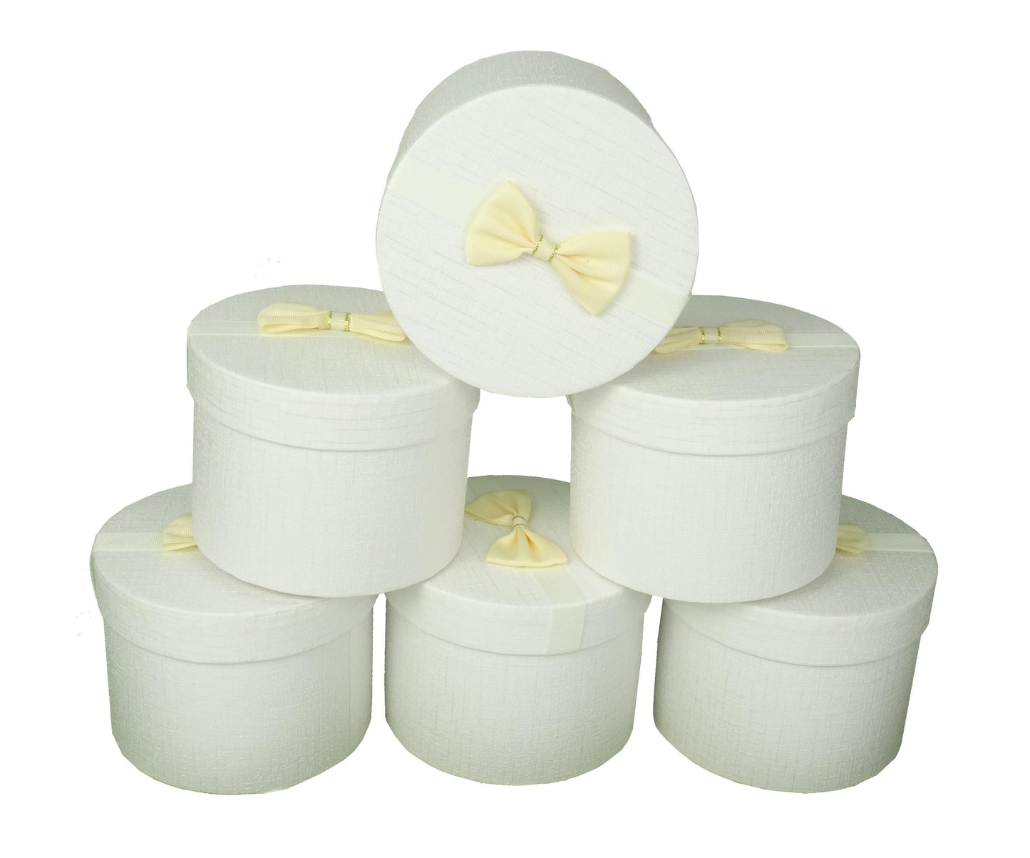 Set 6 Cutii Rotunde Uni pentru Flori H10