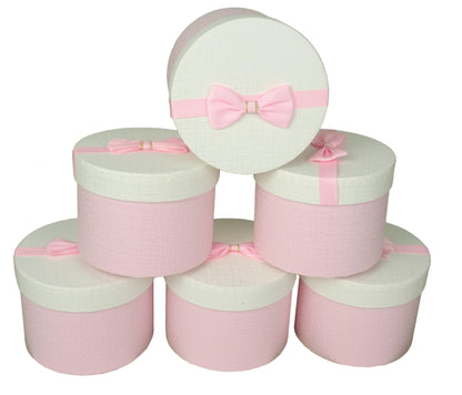 Set 6 Cutii Rotunde Uni pentru Flori H10