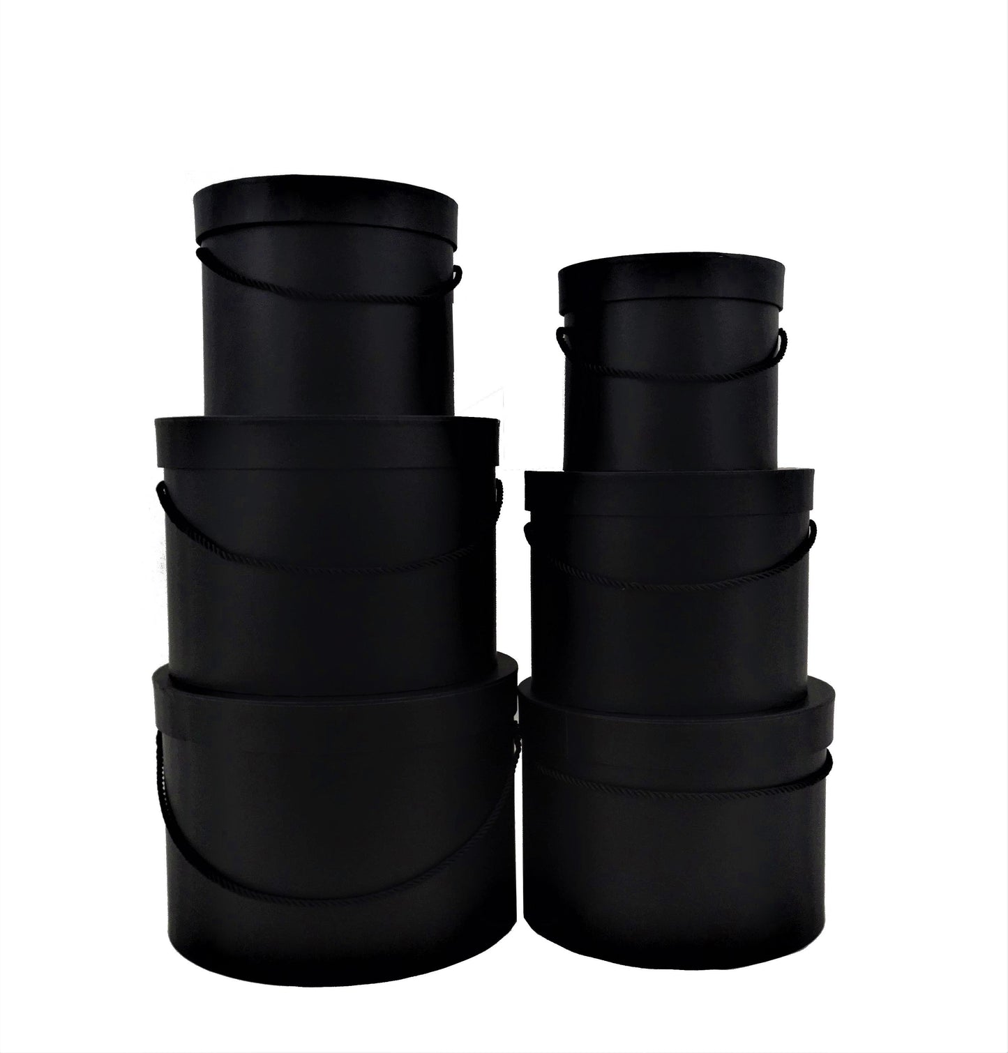 Set 6 Cutii Rotunde Uni pentru Flori H15-H20