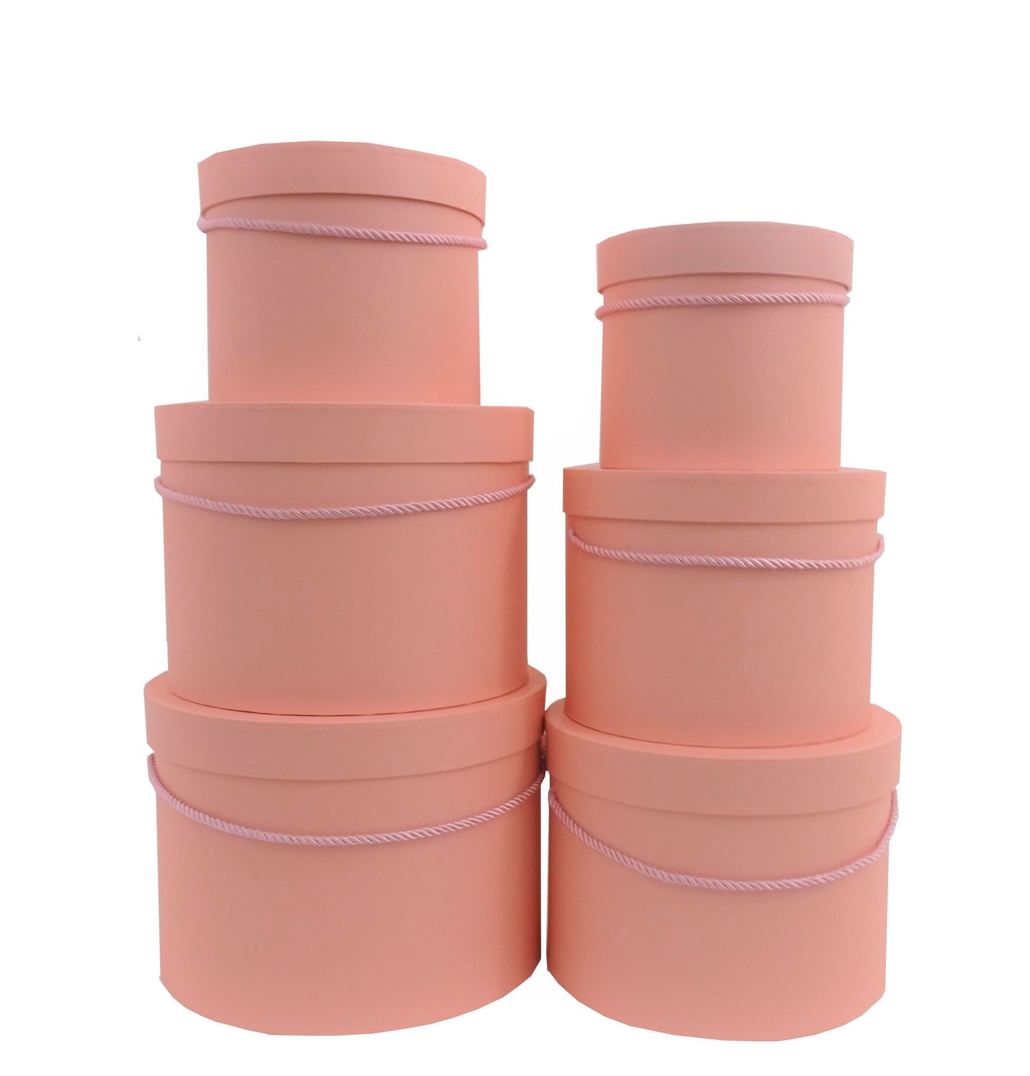 Set 6 Cutii Rotunde Uni pentru Flori H15-H20