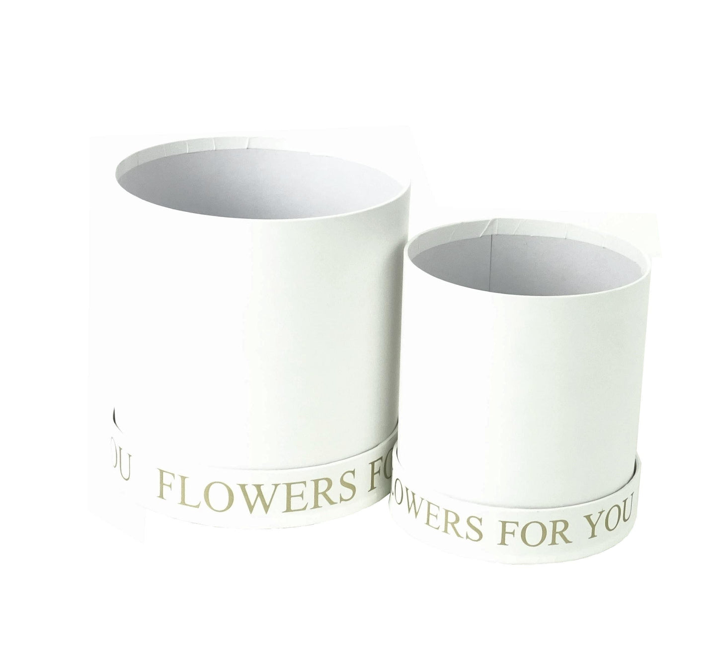 Set 2 Cutii Rotunde Uni pentru Flori H14-H16