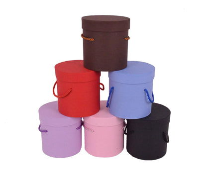 Set 2 Cutii Rotunde Uni pentru Flori H12-H14