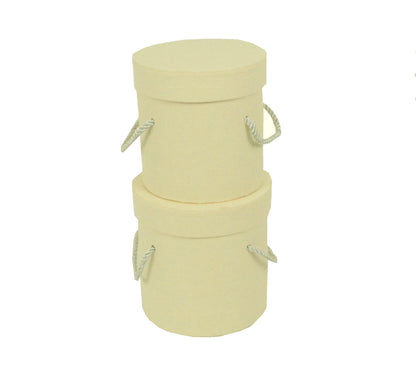 Set 2 Cutii Rotunde Uni pentru Flori H12-H14