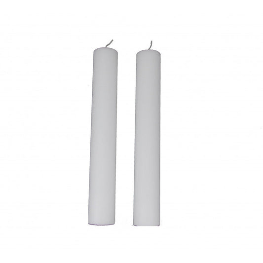Set doua lumanari nunta tip I drepte h 40 / d 5,8 cm