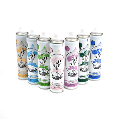 Spray de colorat flori