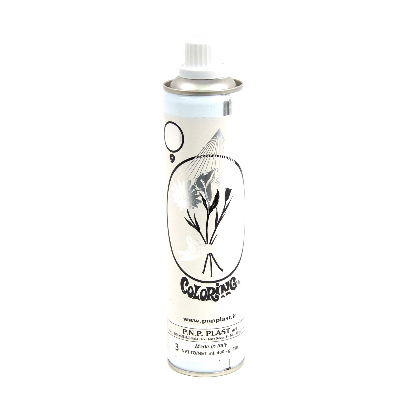 Spray de colorat flori