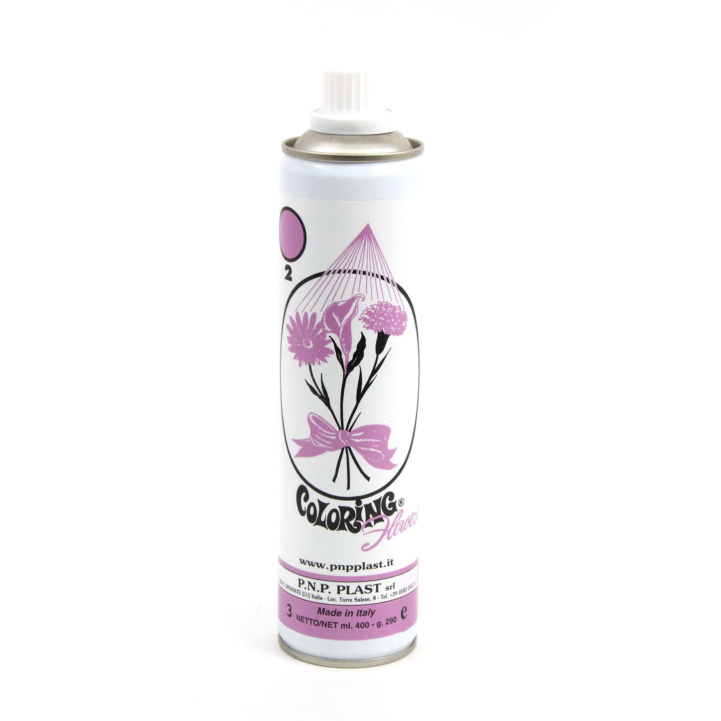 Spray de colorat flori