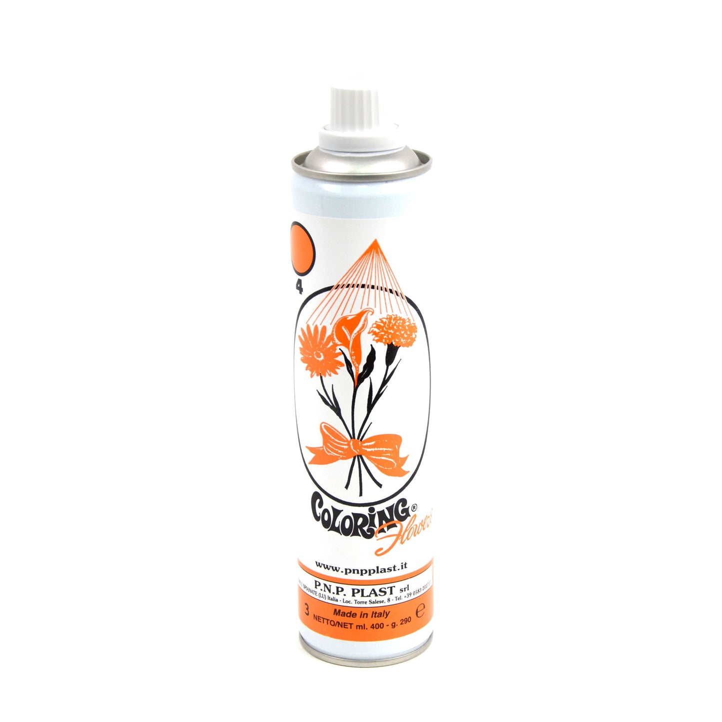 Spray de colorat flori