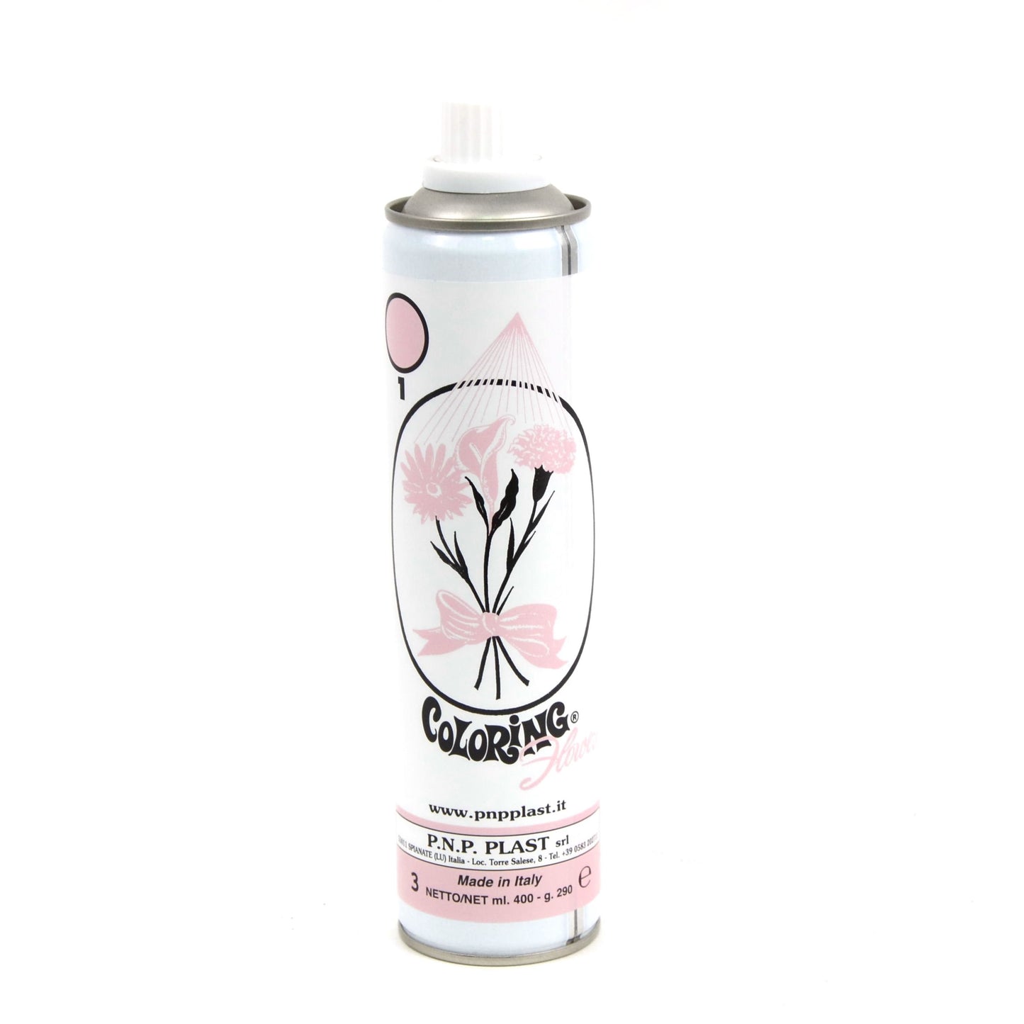Spray de colorat flori