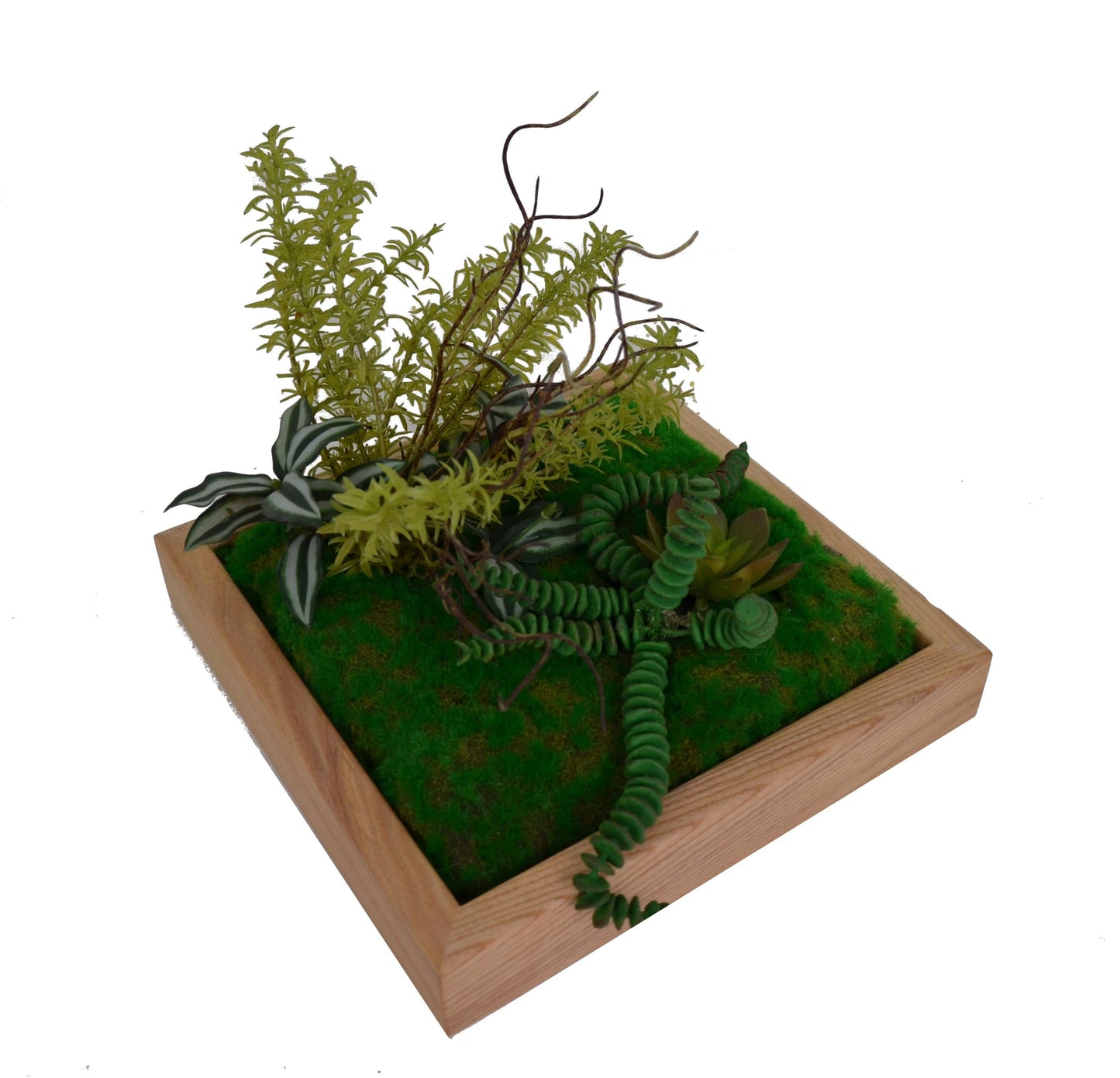 Tablou cu plante artificiale 30 x 30