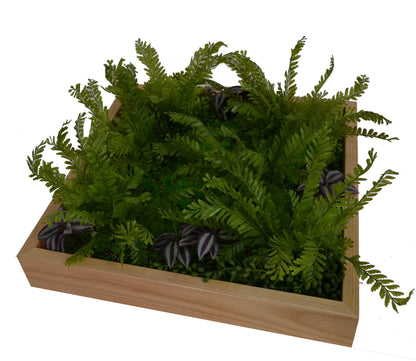 Tablou cu plante artificiale 50 x 50