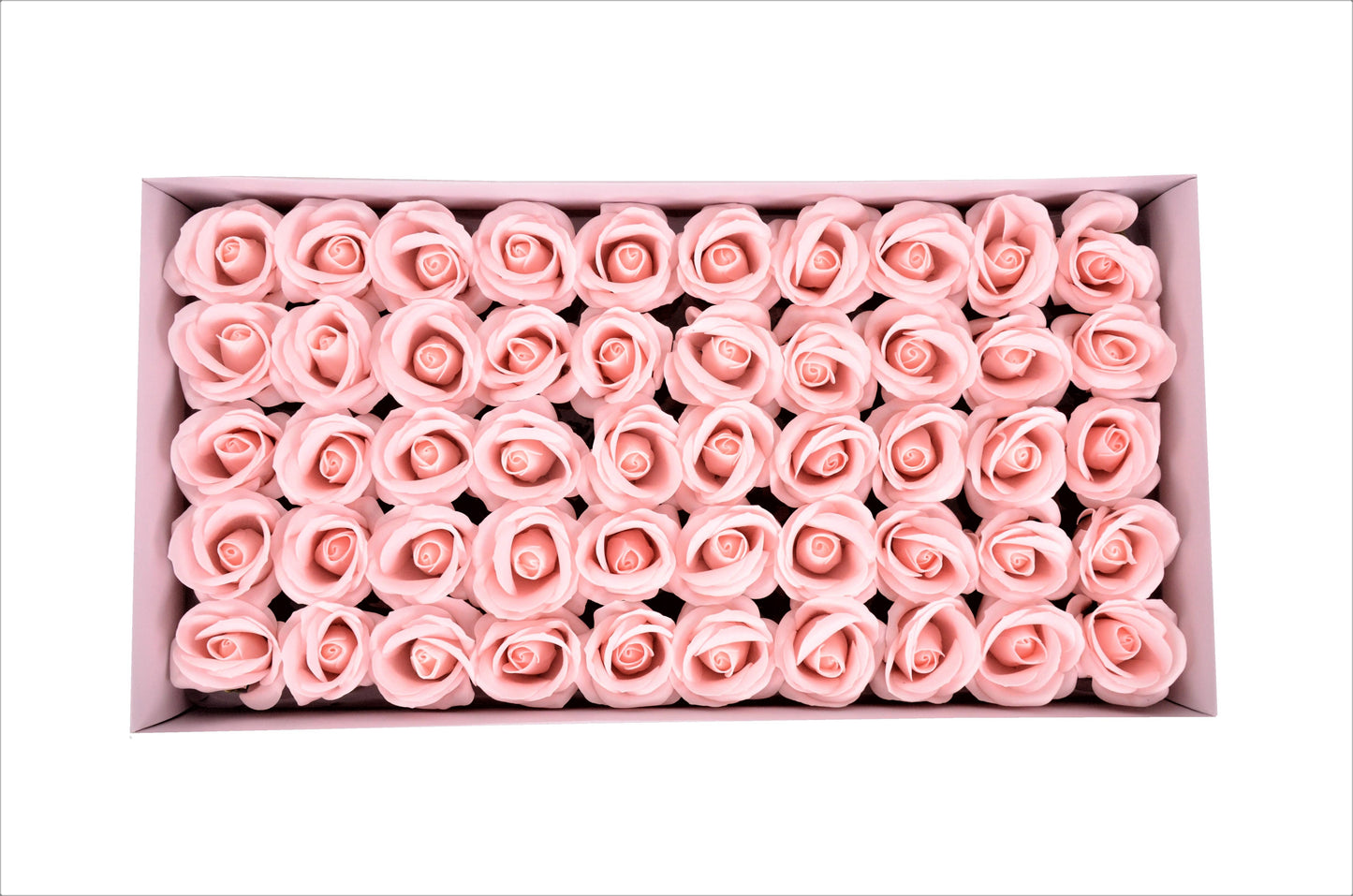 Set 50 trandafiri de sapun medii 15 petale D 5.5