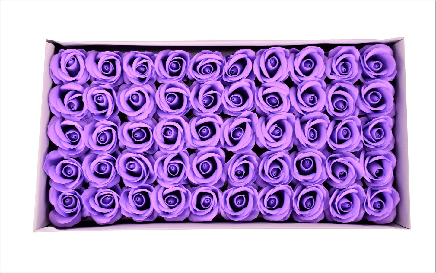 Set 50 trandafiri de sapun medii 15 petale D 5.5