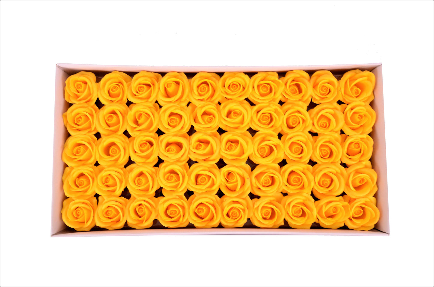 Set 50 trandafiri de sapun medii 15 petale D 5.5