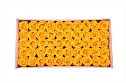 Set 50 trandafiri de sapun medii 15 petale D 5.5