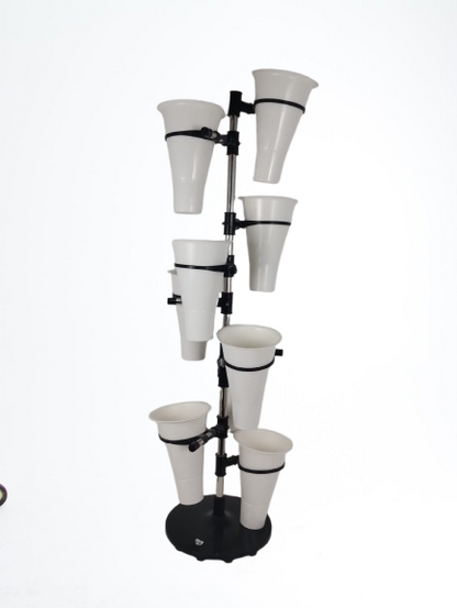 Suport cu 9 ghivece pentru flori