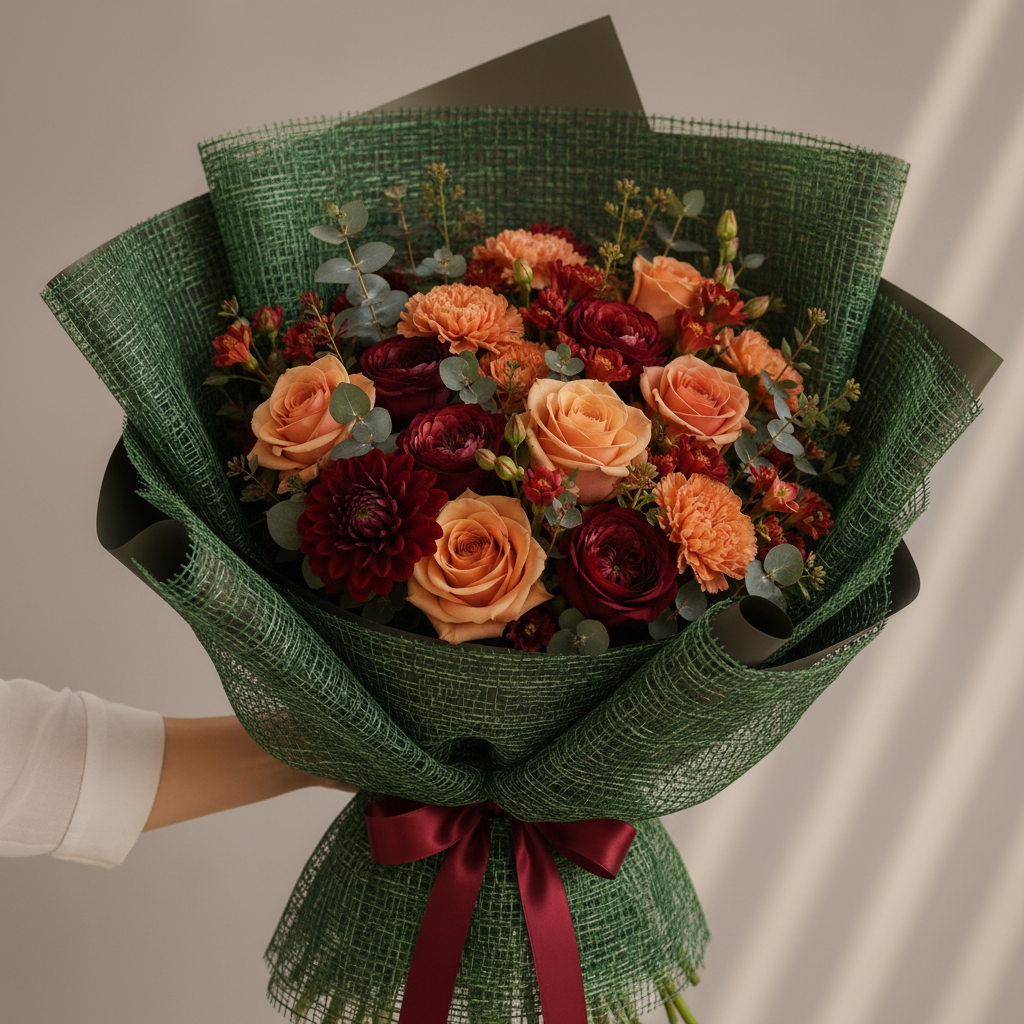 Plasa Ambalaje Florale 52cm x 6M