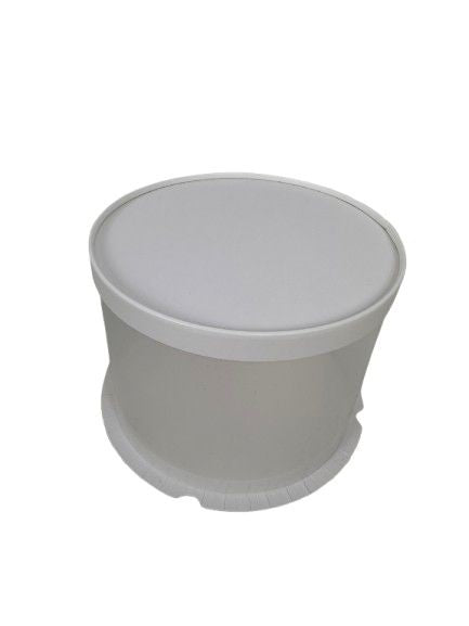 cutie rotunda transparenta mica