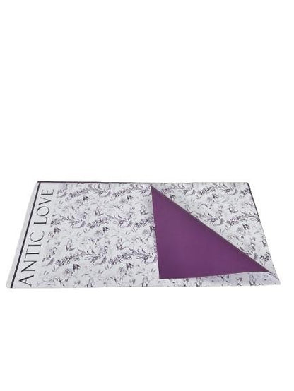 Celofan Patrata Doua Fete Cu Flori Model 55