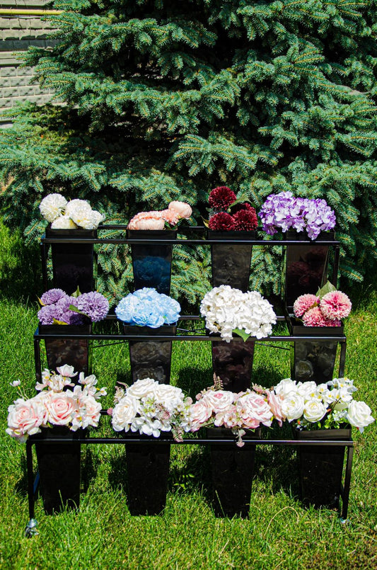 SUPORT CU 12 VAZE PT FLORI  TAIATE